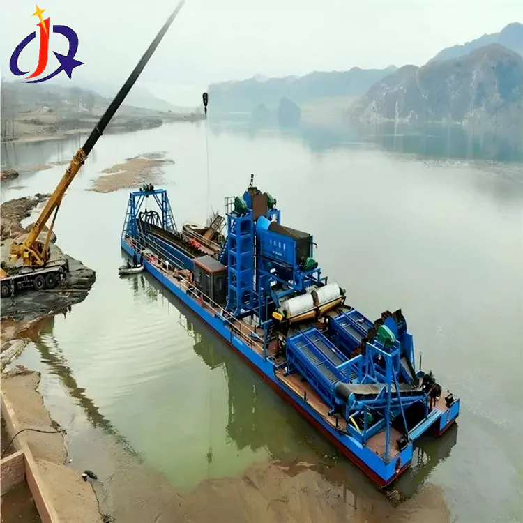 Diesel Hydraulic Cutter Suction Dredger for Gold And Sand Mining
